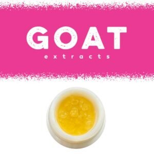 GOAT EXTRACTS THCA DIAMOND & SAUCE 1GM DAB JAR