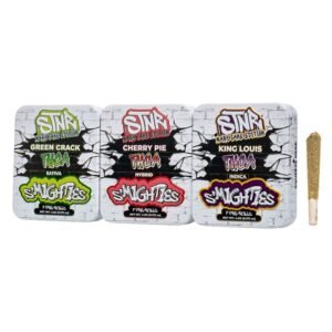STNR MARY JANE EDITION SMIGHTIES THCA 0.7GM X 7 PRE ROLLS PER TIN 6CT/ BOX