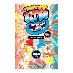 TRIPLE STACKED BITEZ D8+D9+THCP LIMITED EDI. 2000MG X 60PK GUMMIES 60CT/ BOX