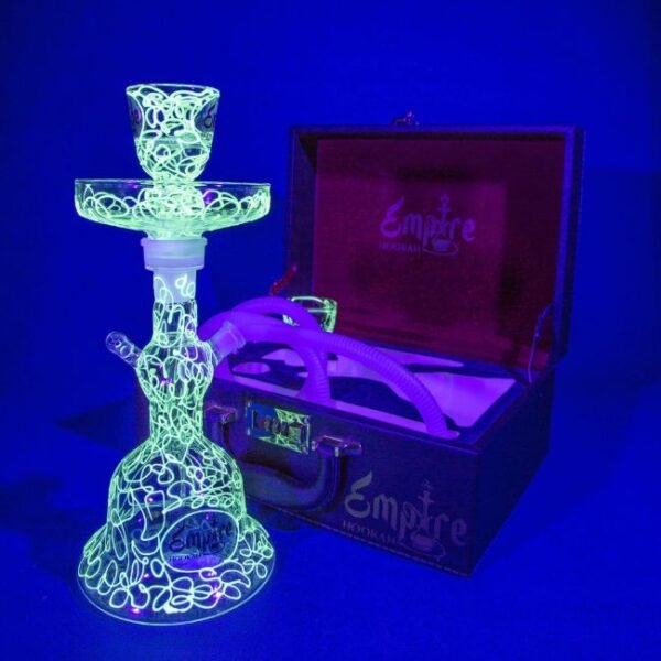 EMPIRE HOOKAH GLOW IN THE DARK EDITION