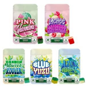 HIDDEN HILLS THCP PACK A PUNCH 100MG 5PK GUMMIES 10CT/ BOX