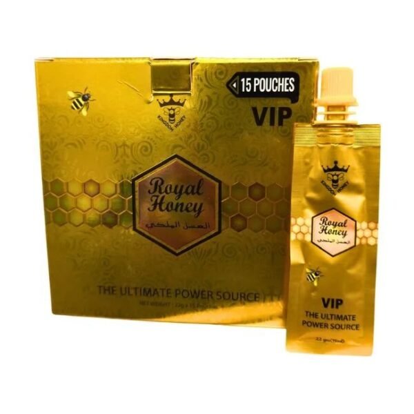 ROYAL VIP THE ULTIMATE POWER SOURCE SEXSUAL ENHANCEMENT HONEY TUBES 15CT/ BOX
