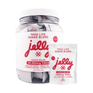 NOT YOUR BAKERY JELLY THCA LIVE SUGAR BLEND 30000MG THCA GUMMIES 5PK/ 30CT/ JAR