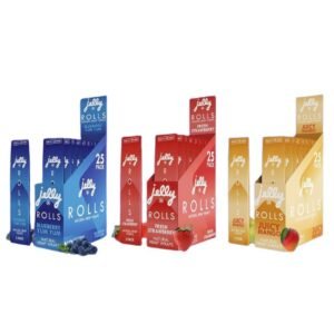 NOT YOUR BAKERY JELLY ROLLS NATURAL HEMP WRAPS 2PK 25CT/ BOX