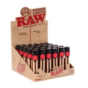 RAW PHOENIX CLASSIC ULTIMATE SMOKER'S LIGHTER 30CT/ DISPLAY