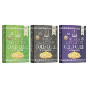 HIGHER EDUCATION COLD CURE THCA BUDDER 2GM DABS 6CT/ BOX