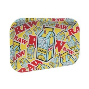 RAW X LYRICAL LEMONADE LOGO COLLAGE LARGE TRAY