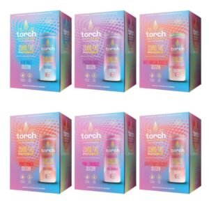 TORCH HIGH POTENCY SELTZER DRINK 25MG THC (12OZ 355ML/ CAN) 4CT/ BOX