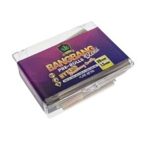 CROWNZEN BANGBANG BLEND THC-A + THC-P + CBN + D8 1.5GM PRE ROLLS 20CT JAR