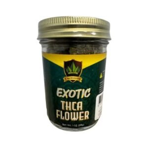 CROWNZEN THCA EXOTIC 28GM 1OZ FLOWER JAR