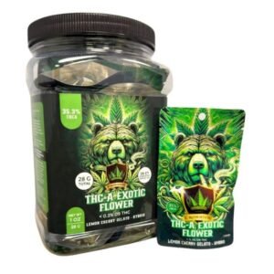 CROWNZEN THC-A EXOTIC 1GM X 28CT FLOWER JAR