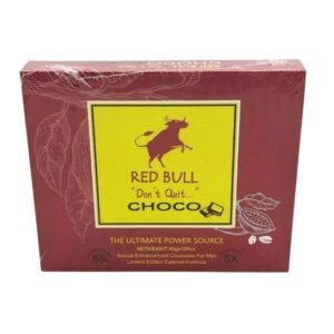 RED BULL ''DONT QUIT''5X MALE ENHANCEMENT CHOCOLATE FOR MEN 12CT/ BOX