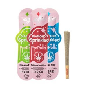 MUFFINS DIAMOND SPRINKLED 1.25G PRE ROLLS 50CT DISPLAY