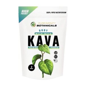PURE INFINITY BOTANICALS PREMIUM KAVA POWDER 2OZ