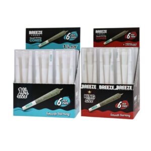 BREEZE SMOKE SMOOTH BURNING CONES 6CT/PK 18CT/DISPLAY