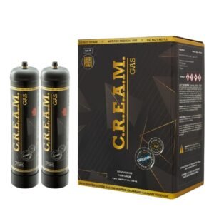CREAM GAS 640GM 22.6OZ (0.95L) CYLINDER CHARGER 6CT/ BOX