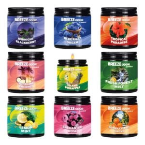 BREEZE SMOKE ODOR CANDLE (13OZ) JAR