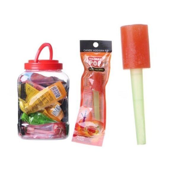 HOOKAH TIPS WITH ASSORTED FLAVORS CANDY 50CT/BOX