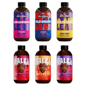 ICE KREAM D9 THC LEAN 3000MG SYRUP (8OZ) BOTTLE