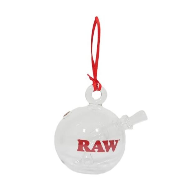 RAW LIBLAZE HOLIDAY ORNAMENT 80MM BUBBLER