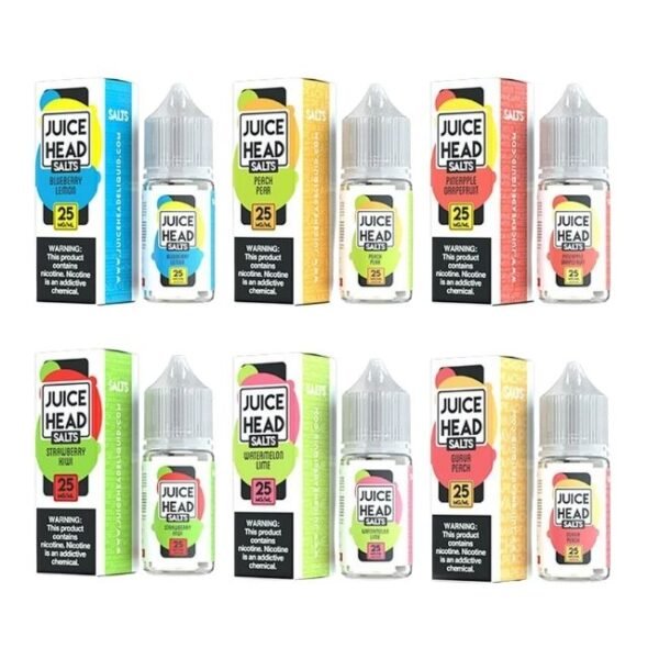 JUICE HEAD SALT 30ML (WI VAPE DIRECTORY FLAVORS)