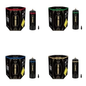 CROWN GAS 380GM (0.58L) N2O CYCLINDER TANKS 7CT/BOX