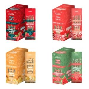 DESTROYER CB9A + THC-P PRE ROLLS 3 X 1.5GM PER PACK 10PK/DISPLAY