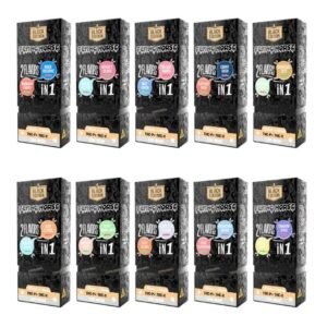 FLYING HORSE BLACK EDITION 2 IN 1 3.8GM THC-P + THC-X DISPOSABLE VAPE 5CT/BOX