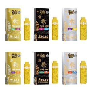 FLYING HORSE DUBAI GOLD EDITION THC-P + CBNA + D8 + DIAMOND DUST 3.8GM DISPOSABLE 5CT/BOX