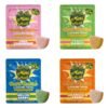 HIDDEN HILLS MINI MART DOUBLE TROUBLEZ D8 + D9 + THCP DUAL FLAVOR 2000MG GUMMIES 2CT/30PK DISPLAY