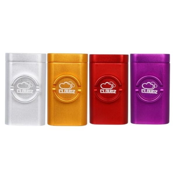 CLOUDZ ALL IN ONE METAL DUGOUT WITH ONE HITTER AND GRINDER