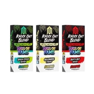 MODUS HALL OF FAME KNOCKOUT BLEND D8 + D10 + THC-P 5GM DISPOSABLE VAPE 5CT DISPLAY