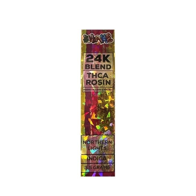 SHAKE 24K BLEND THC-A ROSIN 3.5GM DISPOSABLE 6CT/BOX SHAKE 24K BLEND THC-A ROSIN 3.5GM DISPOSABLE 6CT/BOX