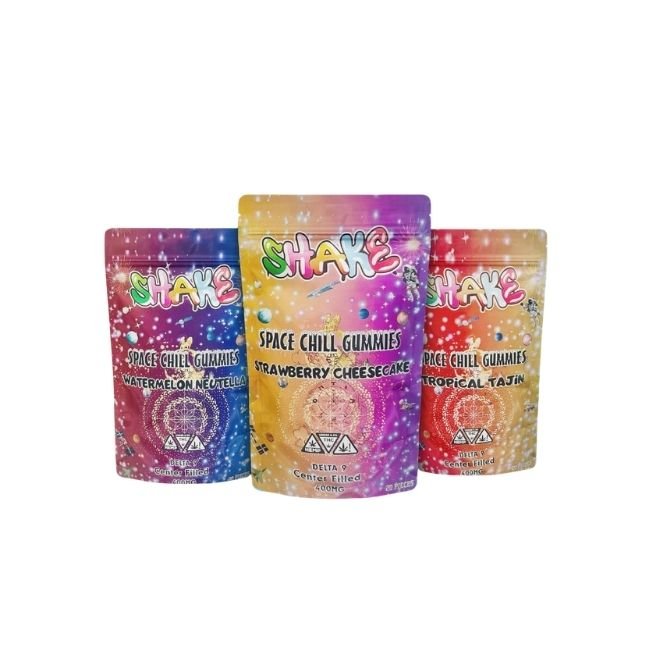 SHAKE SPACE CHILL DELTA 9 400MG GUMMIES 20CT/BAG SHAKE SPACE CHILL DELTA 9 400MG GUMMIES 20CT/BAG