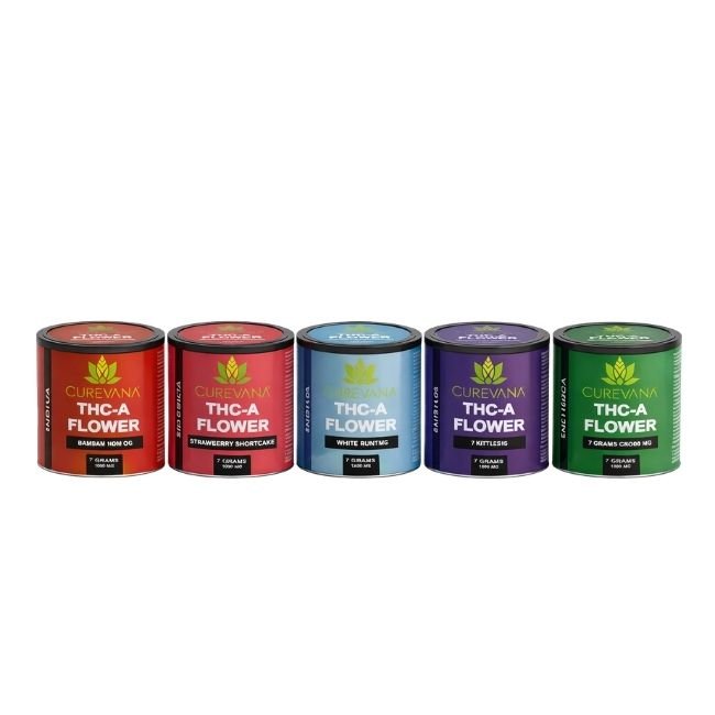 CUREVANA THC-A FLOWER - 7 GRAMS JAR CUREVANA THC-A FLOWER - 7 GRAMS JAR