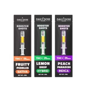 DAILY DOSE GOODS THC+ 3ML DAB SYRINGE 10CT JAR