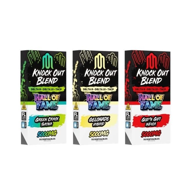 MODUS HALL OF FAME KNOCKOUT BLEND D8 + D10 + THC-P 5GM DISPOSABLE VAPE 5CT DISPLAY (WATERMELON MODUS HALL OF FAME KNOCKOUT BLEND D8 + D10 + THC-P 5GM DISPOSABLE VAPE 5CT DISPLAY