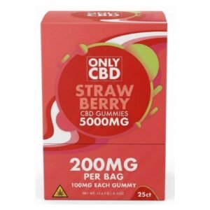 ONLYCBD CBD GUMMIES 100MG EACH 2CT PACK - 25PK DISPLAY
