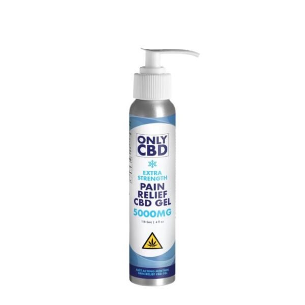 ONLYCBD EXTRA STRENGTH MUSCLE CREAM 5000MG - MENTHOL