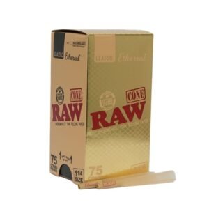 RAW CLASSIC ETHEREAL PRE-ROLLED CONE 75CT/ BOX
