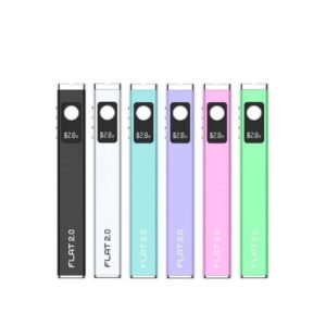 YOCAN FLAT 2.0 CARTRIDGE 650mAH VAPE BATTERY ASSORTED COLOR 12CT/ DISPLAY
