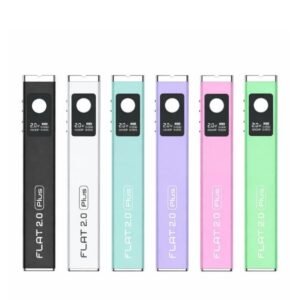 YOCAN FLAT 2.0 PLUS CARTRIDGE 900mAH VAPE BATTERY ASSORTED COLOR 12CT/ DISPLAY
