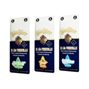 BIG CHIEF LIQUID DIAMOND THC-A INFUSED 2 X 1.5GM PRE ROLLS 10CT DISPLAY