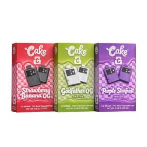 CAKE THC-A ROSIN 3.5GM DISPOSABLE VAPE 5CT DISPLAY
