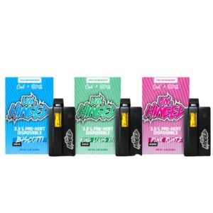 CALI X MAUI LABS UN-HINGED THC-A LIVE SUGAR RESIN 3.5GM DISPOSABLE 6CT BOX
