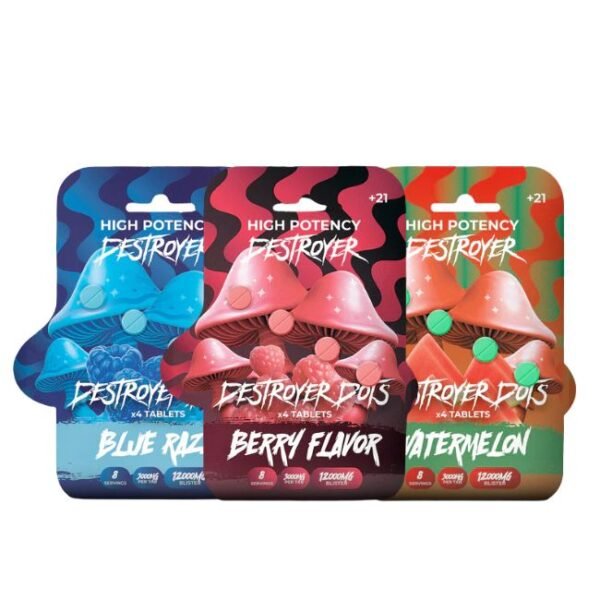 DESTROYER DOTS HIGH POTENCY 3000MG PER TABLET 4CT/10PK