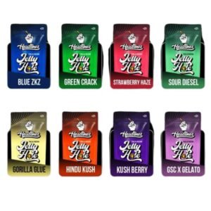 HEADLINES THC-A ROSIN JELLY HOLE 2 X 3GM PRE ROLLS 10CT DISPLAY