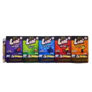LOLLI 2GM KEIF INFUSED THC-A HASH HOLE PRE ROLLS 20CT DISPLAY