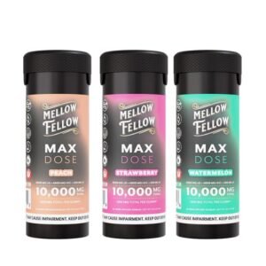 MELLOW FELLOW MAX DOSE 10,000MG GUMMIES 20CT JAR