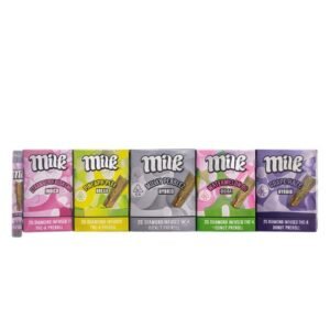 MILK 2GM KEIF INFUSED THC-A HASH HOLE PRE ROLLS 20CT DISPLAY